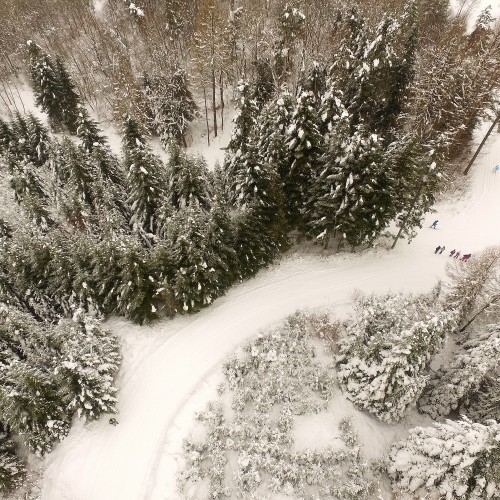 XXXI Bieszczadzki Bieg Lotników- dzień II (dron)